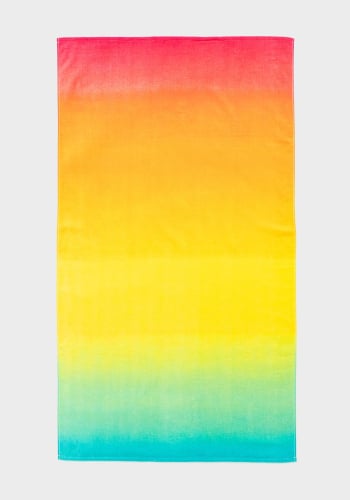 Toalla de Playa 160x90 cm TEX HOME Velour Estampada Multicolor