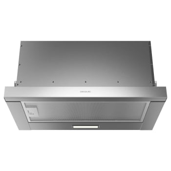 Campana Cecotec 2861/Bolero Flux 603500, 60 cm, 350m3/h, Eficiencia A, Inoxidable