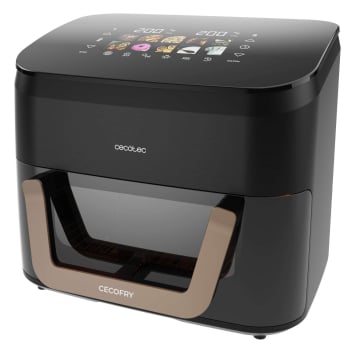 Freidora de Aire sin Aceite Cecotec Cecofry&Grill Smokin 11000, 2900 W, 11 L - Negro