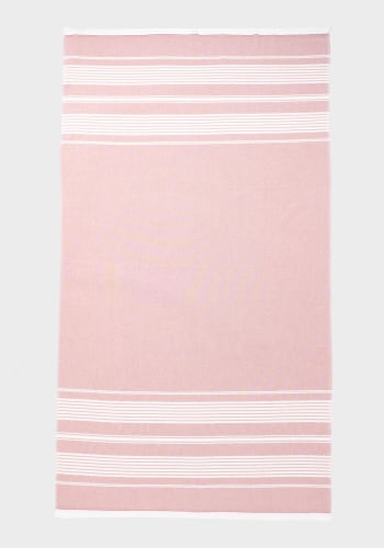 Toalla de Playa 180x100 cm TEX HOME Maxi Fouta Naranja