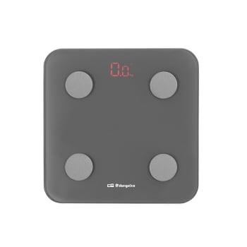 Báscula de Baño Orbegozo PCB 5050, Pantalla LCD, Peso Máximo 180 kg