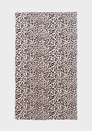 Toalla de playa 160x90 cm TEX HOME Velour estampada Beige