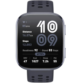 Smartwatch Amazfit Bip 6, GPS, Bluetooth 5.2, Negro