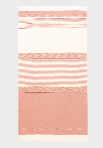 Toalla de Playa de Algodón 90x160 cm TEX HOME Naranja