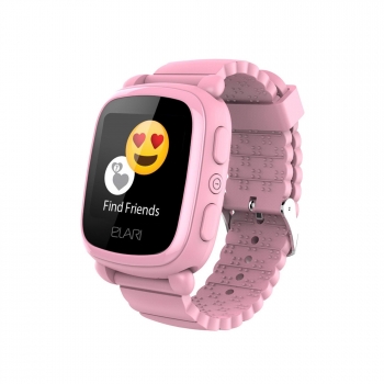 Smartwatch Elari Kidphone 2, GPS, 2 Gb, Bluetooth 3.0, Rosa