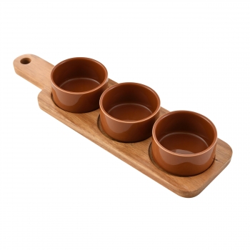 Set 4 Bowls de Servir de Porcelana SAN IGNACIO Agros