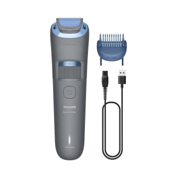 Barbero Electrico Philips BT3615/15 Fancy, Uso Seco y Mojado, Cuchillas Autoafilable
