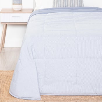 Colcha de Microfibra Cama 135 cm TUOMI HOMEWEAR Blanco