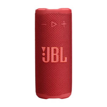 Altavoz inalámbrico – JBL Grip, 16 W Potencia, Bluetooth, 14 h Autonomía, Resistencia agua e intemperie IP68, Rojo