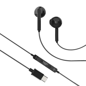 Auriculares con cable Vieta VHP-TC30BK HOMY2, Negro