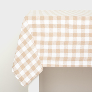 Mantel de Algodón 150x150 cm CASAMODA Beige