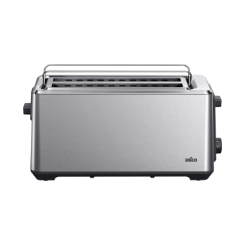 Tostador Braun HT 5220 BK 2 ranuras largas 1470 W negro y acero inoxidable - Imagen 2