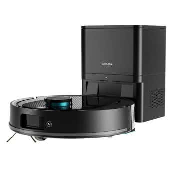 Robot Aspirador Cecotec Gonga Y80, 13 W/kPa, 2,65 L, Autonomía 220 min - Negro