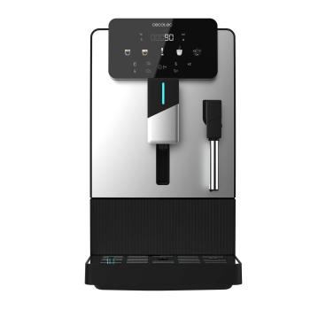 Cafetera Expresso Superautomática Cecotec Cremmaet Steam, 19 Bares, 1,1 L - Gris y Negro