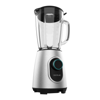 Batidora de Vaso Cecotec Power Black Titanium 2300MAX Inox, 1800 W, 1,8 L - Inox y Negro