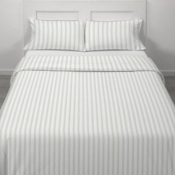 Juego de Funda Nordica Poliéster 3 Piezas Cama 150 cm TEX HOME Rio Rayas