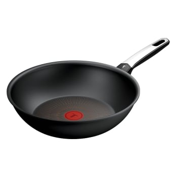 Wok Tefal Jordi Cruz Excellence, Antiadherente, de Aluminio, Apto Inducción, 28 cm