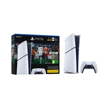Consola PlayStation 5 Digital 825GB con EA Sports FC 26, Blanca