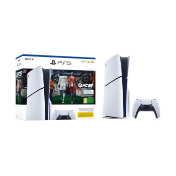 Consola PlayStation 5 Estándar 1TB con EA Sports FC 26, Blanca