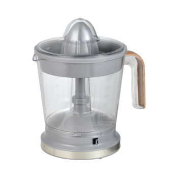 Exprimidor de cítricos Bergner BG-51397-GY 40 W, 1 L, 2 Conos, Con vaso de jugo de acrílico