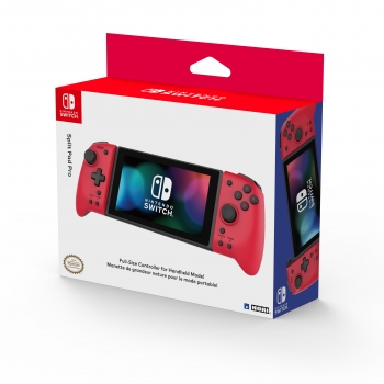 Mando Hori Slip Pad Pro Rojo para Nintendo Switch