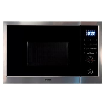 Microondas Integrable con Grill Infiniton IMW-DD2S, 800 W, 25 L, 6 Niveles de Potencia, Descongelación rápida - Inox