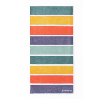 Toalla de Playa de Algodón 90x170 cm PIERRE CARDIN Naranja