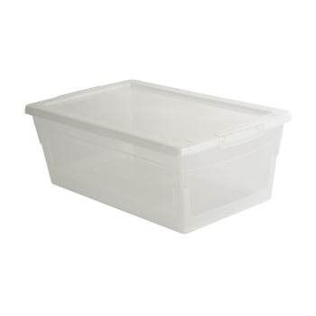 Caja Organizadora de Polipropileno con Tapa Lock 6L