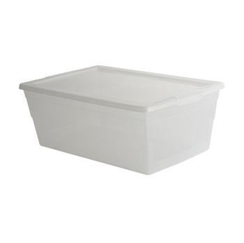 Caja Organizadora de Polipropileno con Tapa Lock 9L