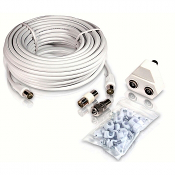 Cable Coaxial TV Philips SWV2209W - Blanco