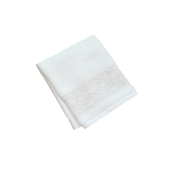 Toalla de Lavabo de Algodón 50X90 cm VILLAFELPOS Blanco