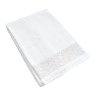 Toalla de Baño de Algodón 90X150 cm VILLAFELPOS Blanco