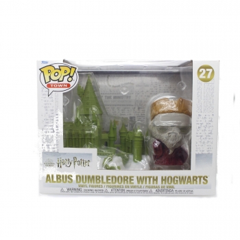 Figura Funko Pop! Pop Town: HP Anniversary - Dumbledore w/Hogwarts