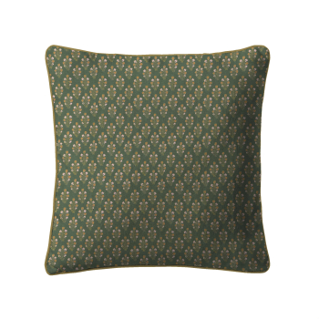 Cojín de Algodon 45x45 cm DECODREAMS Semur Verde