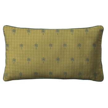 Cojín de Algodón 30x50 cm DECODREAMS Parmaretes Dorado