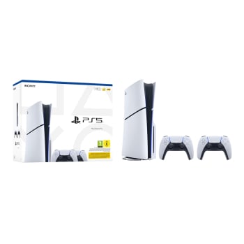 Consola PlayStation 5 Estandar E 1TB + 2º Mando DualSense Blanco