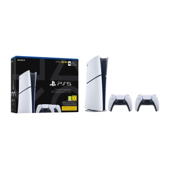 Consola PlayStation 5 Digital 825GB + 2º Mando DualSense Blanco