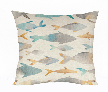 Cojín Decorativo de Algodón 45x45 cm BRISA Estampado