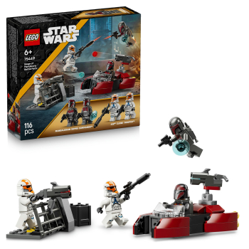 LEGO Star Wars Pack de Combate: Asedio de Mandalore, Juguete de construcción +6 años - 75449
