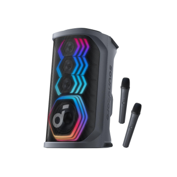 Altavoces Soundcore para fiestas inalámbricos 200 W con LED y resistencia al agua