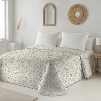 Edredón Estampado Cama de 135 cm DECODREAM Beige