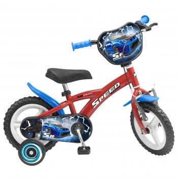 Bicicleta Infantil En71 Speed, 12", 1 Velocidad - Rojo