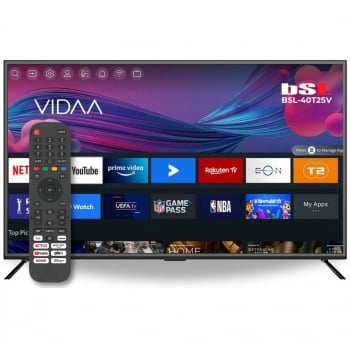 Smart TV LED 40" (101,6 cm) BSL BSL-40T2SV, Full UHD, 60 Hz
