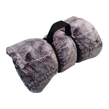 Manta Coralina ALO HOME Cama 135 cm Gris