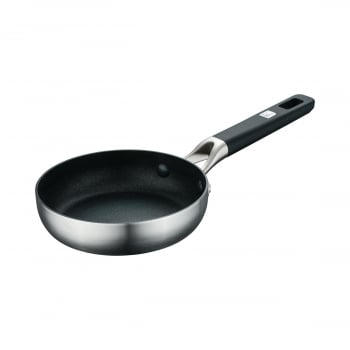 Sartén MASTERPRO Maestro, Antiadherente, de Acero Inoxidable, Apto Inducción, 16 cm