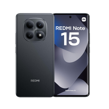 Móvil – Xiaomi Redmi Note 15, Negro, 128 GB, 6 GB RAM, 6.77″ AMOLED FHD+, MediaTek Helio G100-Ultra, 6000 mAh