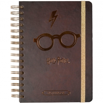 Cuaderno Tapa Forrada A5 Grupo Erik Bullet Harry Potter