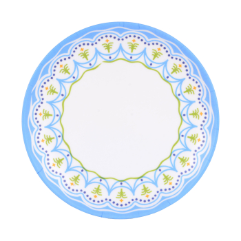 Plato Llano de Melamina 25 cm Goa