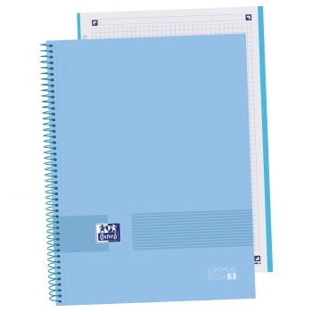 Cuaderno A4 azul Oxford 80 hojas