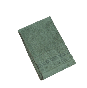 Toalla de Lavabo de Algodón 50x90 cm VILLAFELPOS Verde